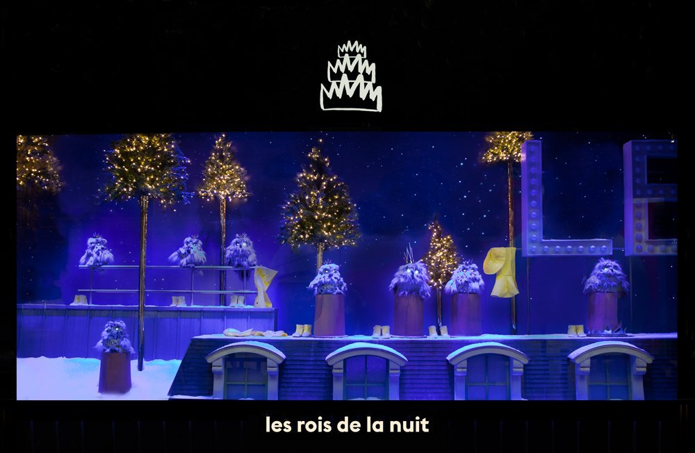 Vitrine de Noel 2019 Le Bon Marché