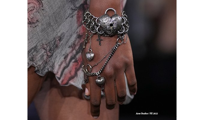 Galeries Lafayette Garçon Accessoires Bijoux Bracelets Bracelet ruban le 7 g en argent poli Gris 