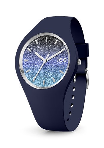 Montre Ice Watch glitter bleue