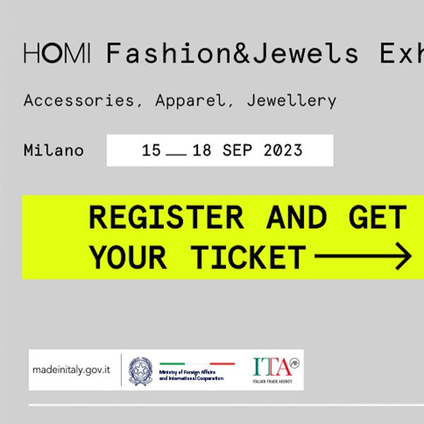 Homi Fashion&Jewels du 15 au 18 septembre 2023 à la Fiera Milano